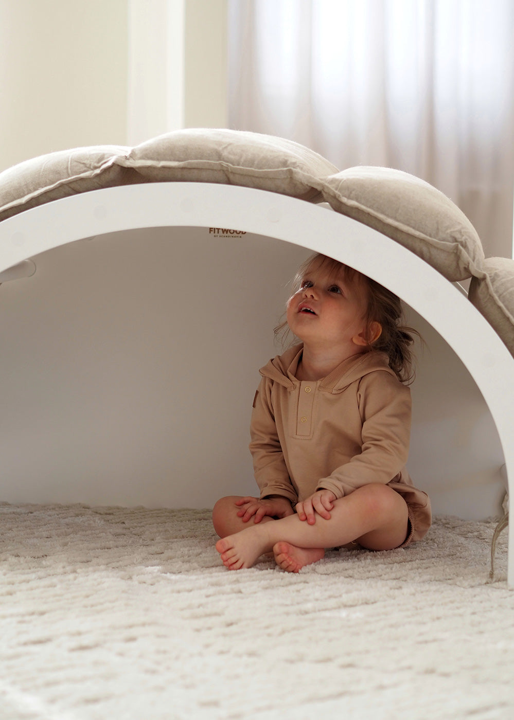 FitWood - LUOTO Climbing Arch - White - All Mamas Children