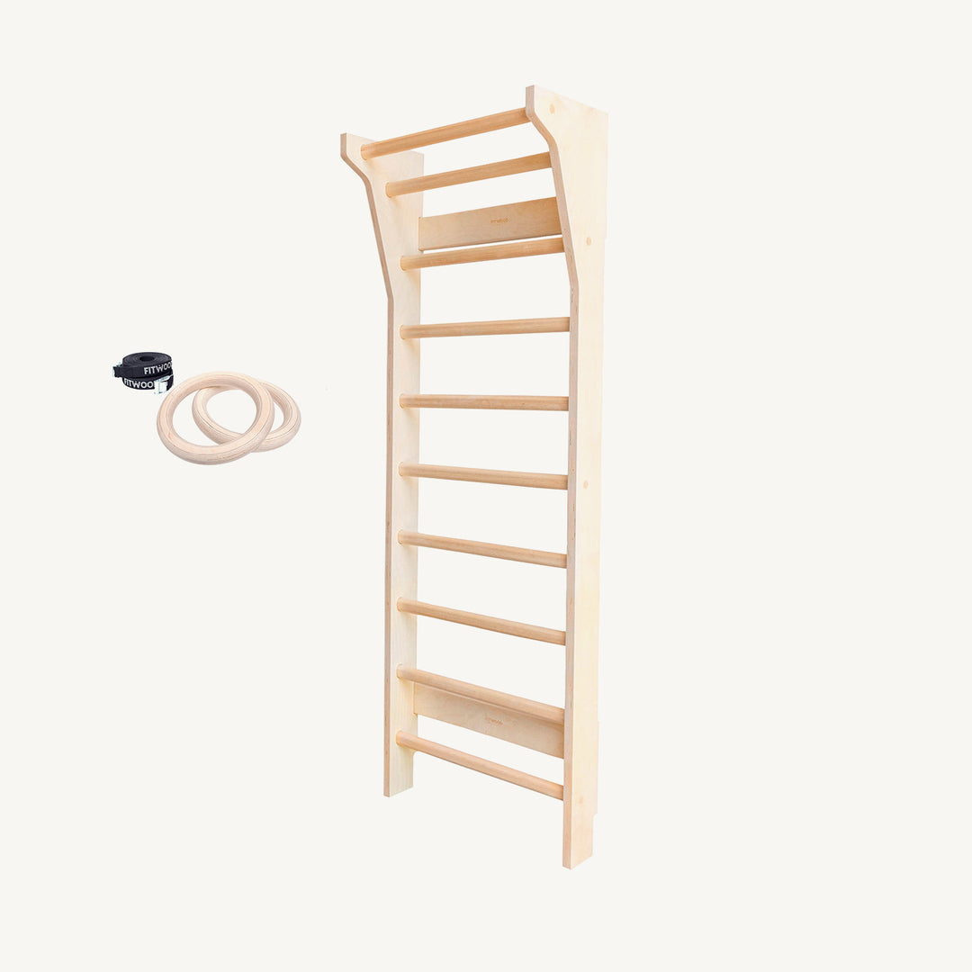 FitWood - TAIMI Mini Wall Bars for Kids - Birch - All Mamas Children