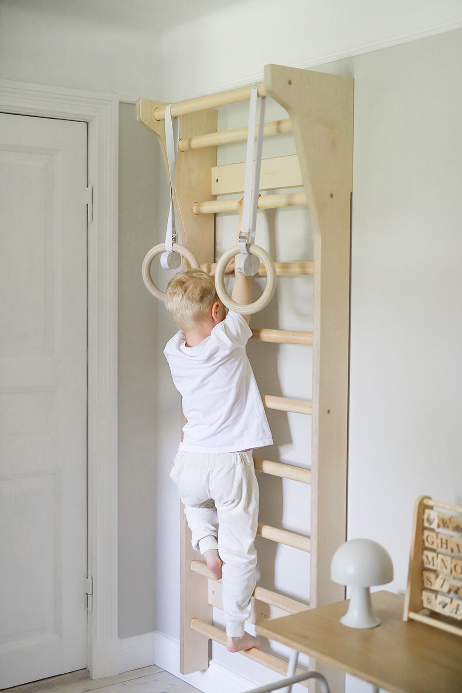 FitWood - TAIMI Mini Wall Bars for Kids - Birch - All Mamas Children