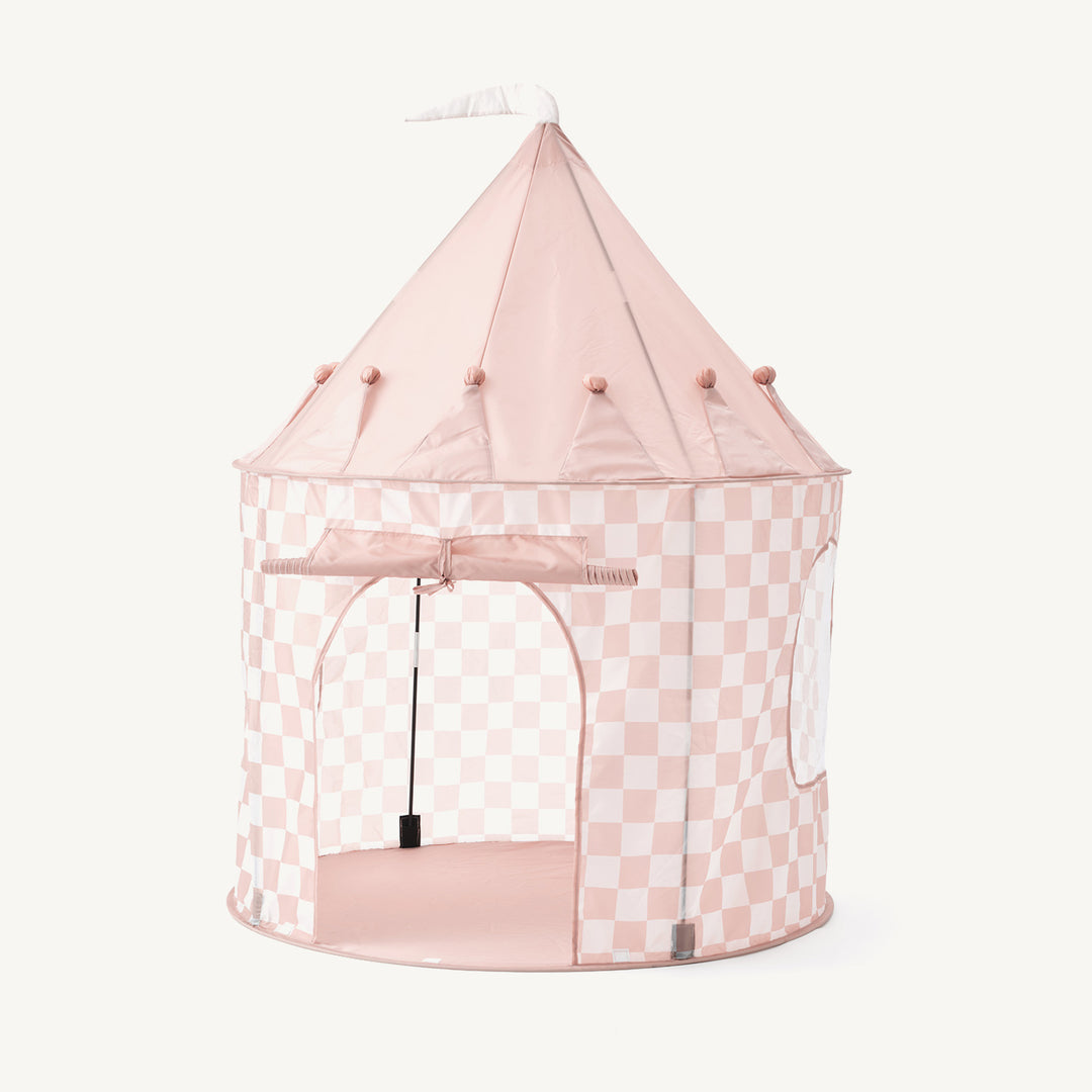 Kid's Concept - Play Tent Chequer Apricot - All Mamas Children