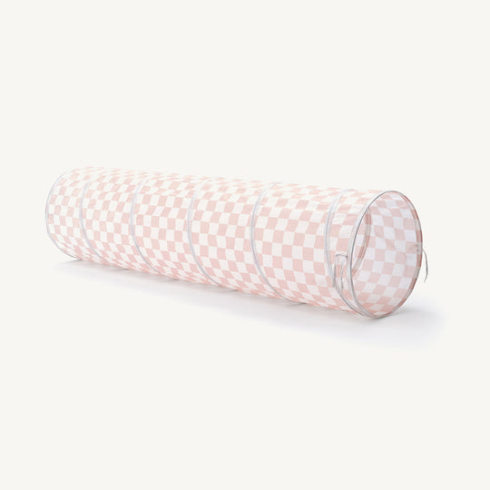 Kid's Concept - Play Tunnel Chequer Apricot - All Mamas Children