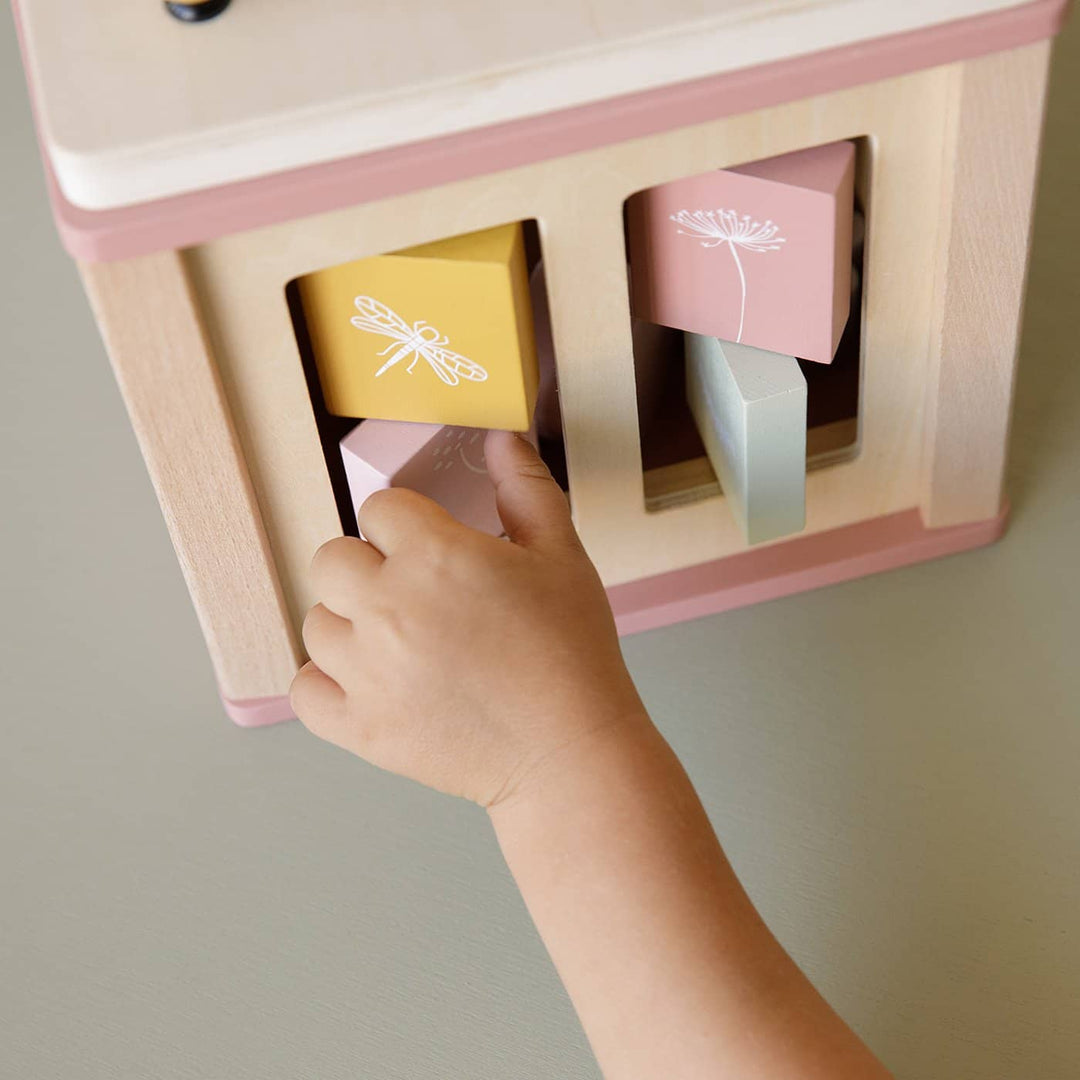 Little Dutch - Wooden Activity Cube Flowers - All Mamas Children