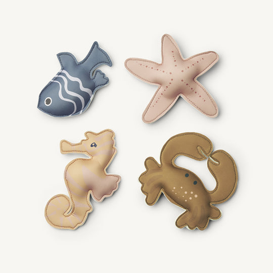 Liewood Dion Diving toys 4-pack - Sea Creature / Sandy - All Mamas Children