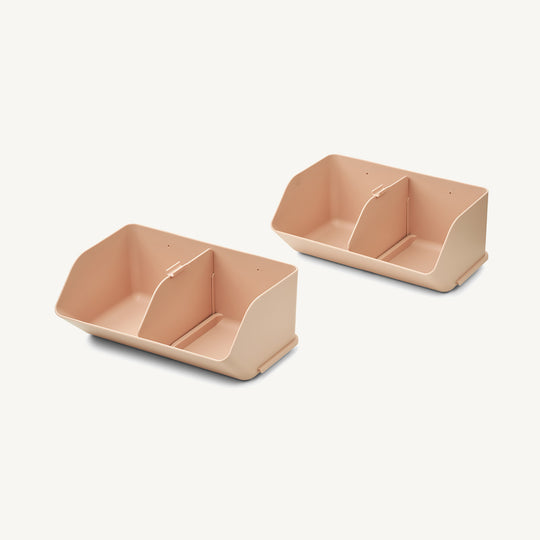 Liewood - Rosemary Desktop Organizer Medium 2-pack - Rose - All Mamas Children