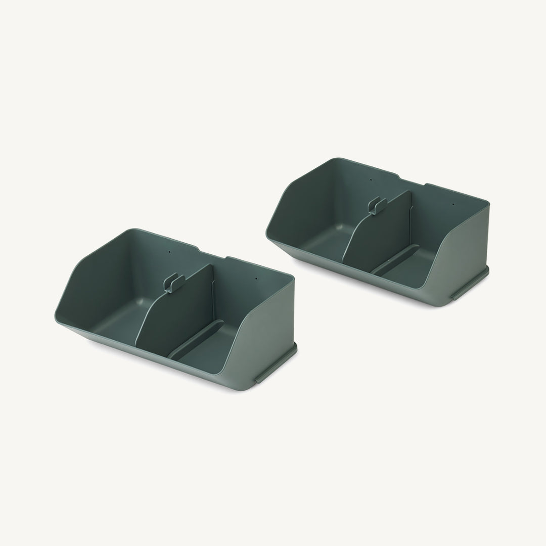 Liewood - Rosemary Desktop Organizer Medium 2-pack - Whale Blue - All Mamas Children