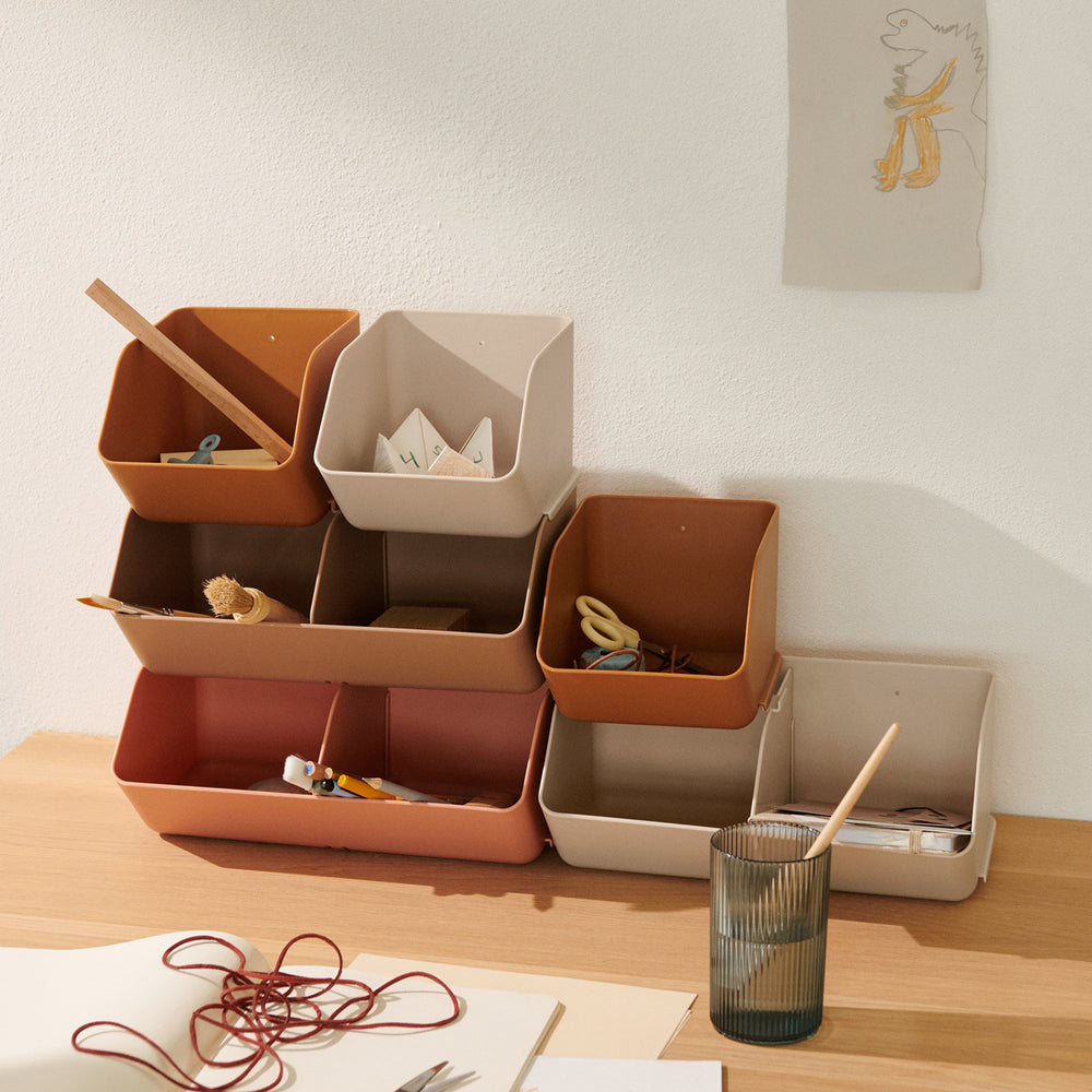 Liewood - Rosemary Desktop Organizer Medium 2-pack - Sandy - All Mamas Children