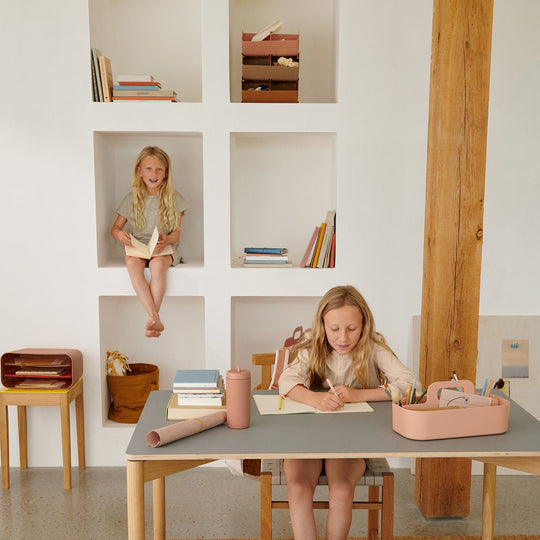 Liewood - Rosemary Desktop Organizer Medium 2-pack - Oat - All Mamas Children