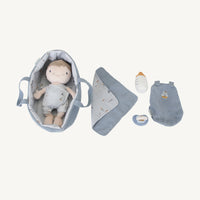 Little Dutch - Baby Doll Jim Play Set With Travel Cot