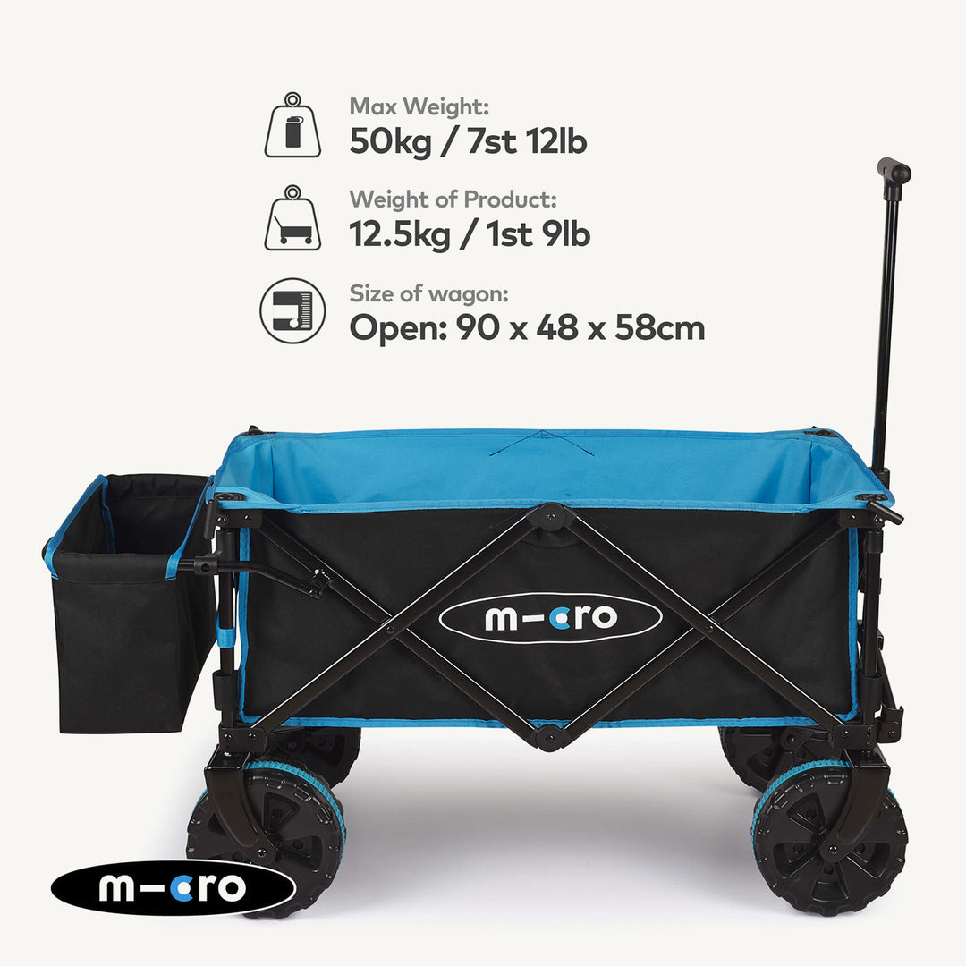 Micro Scooters Festival Wagon with Removable Sunroof - Black - All Mamas Children