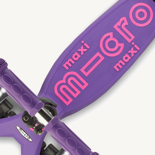 Micro Scooters Maxi Micro Scooter Deluxe LED - Purple - All Mamas Children