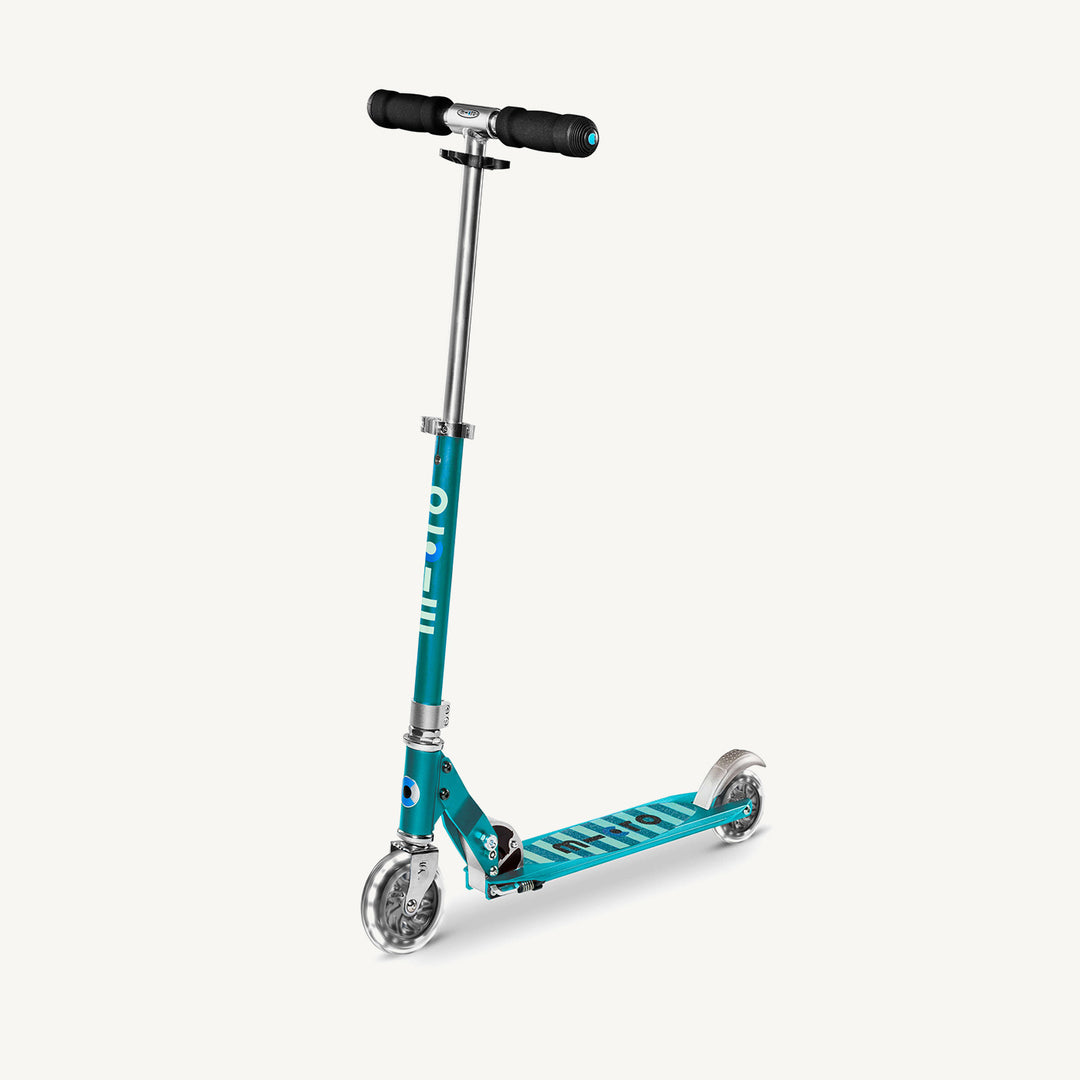 Micro Scooters Micro Sprite Scooter Classic LED - Aqua - All Mamas Children