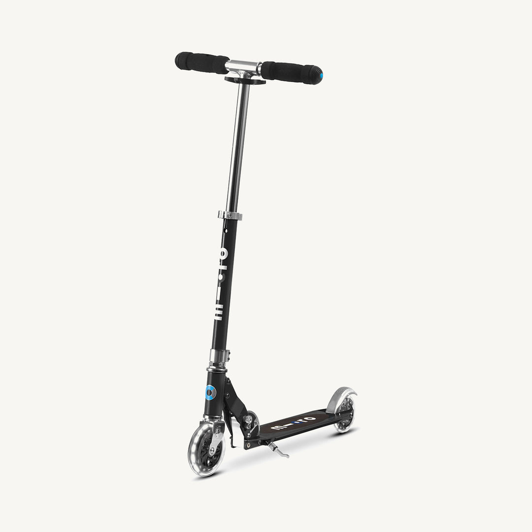 Micro Scooters Micro Sprite Scooter Classic LED - Black - All Mamas Children