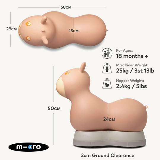 Micro Scooters Air Hopper - Mocha