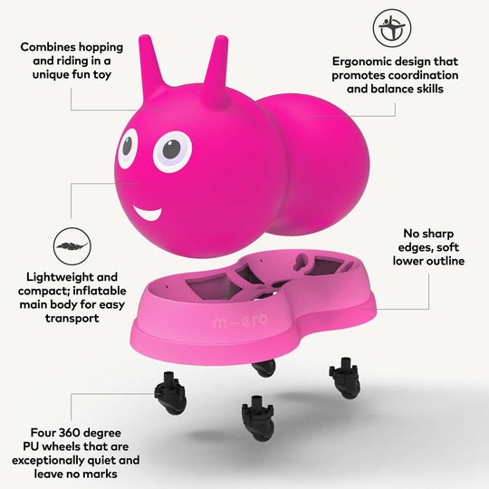 Micro Scooters Air Hopper - Pink - All Mamas Children