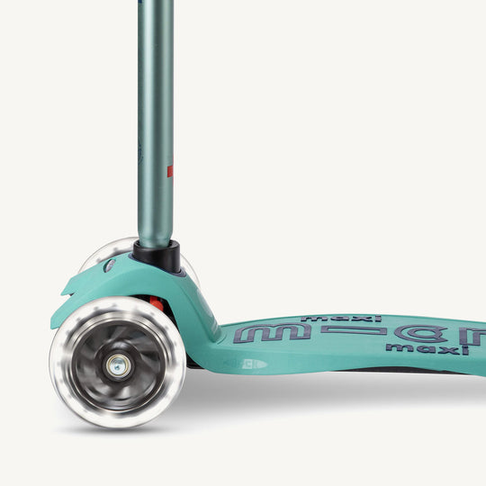 ♻️ Micro Scooters ECO Maxi Micro Scooter Deluxe LED - Mint - All Mamas Children