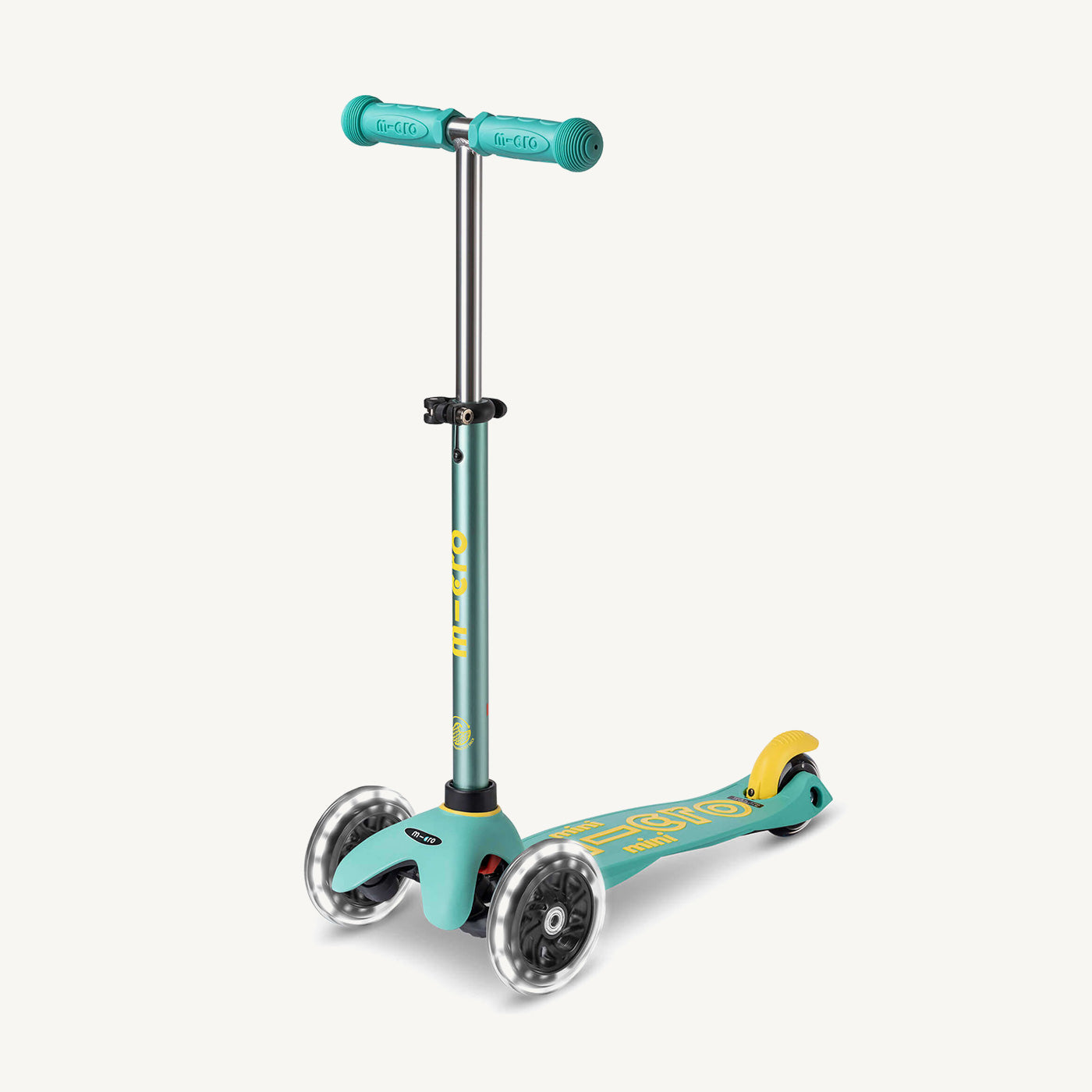 ♻️ Micro Scooters ECO Mini Micro Scooter Deluxe LED - Mint - All Mamas Children