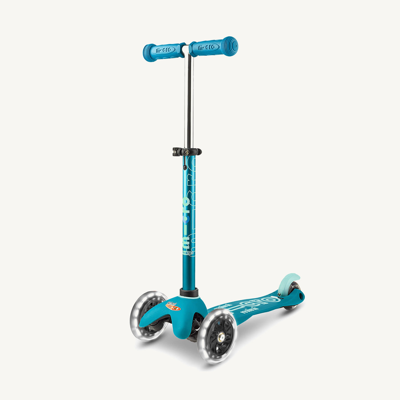 Micro Scooters Mini Micro Scooter Deluxe LED - Aqua - All Mamas Children