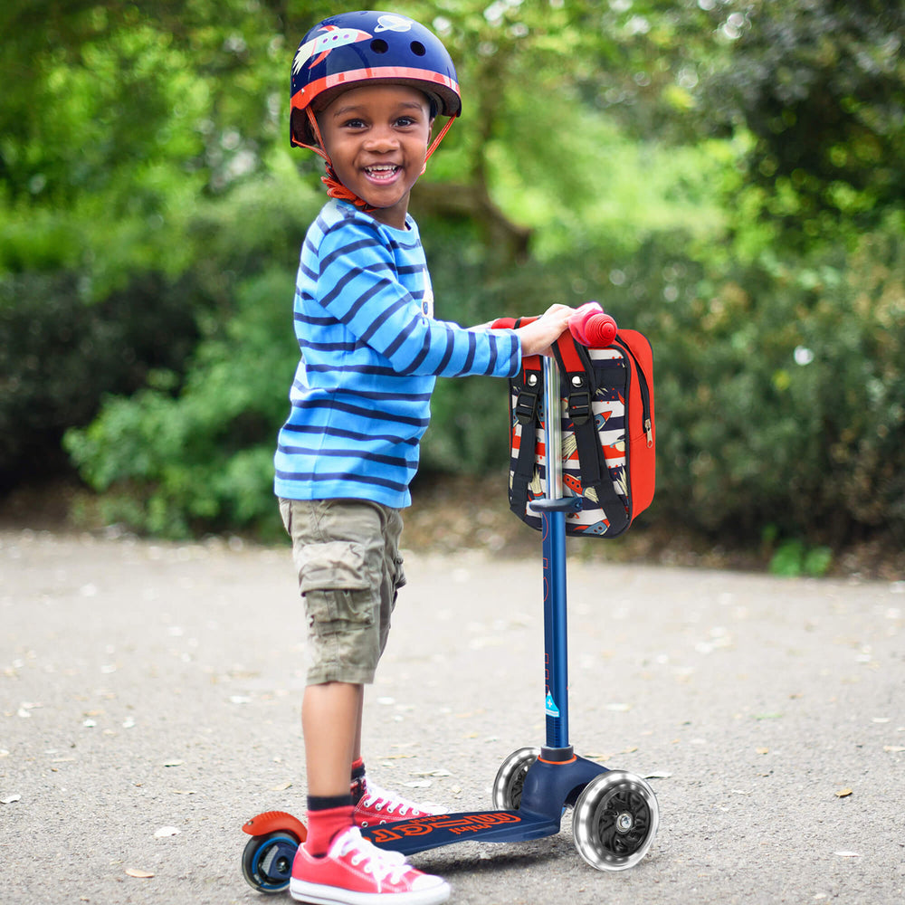 Micro Scooters Mini Micro Scooter Deluxe LED - Navy - All Mamas Children