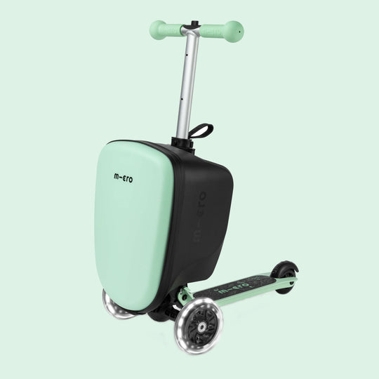 Micro Scooters Mini Micro Scooter Suitcase With Light up Wheels - Mint - All Mamas Children
