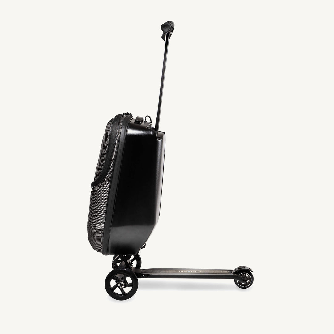 Micro Scooters Luggage Scooter Suitcase for Kids & Adults - Black - All Mamas Children