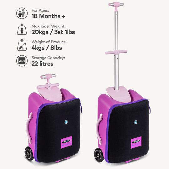 Micro Scooters Trike Suitcase - Violet Pink - All Mamas Children