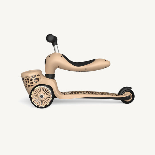 Scoot and Ride 2 in 1 Balance Bike / Scooter - Highway Kick 1 Lifestyle Leopard - All Mamas Children