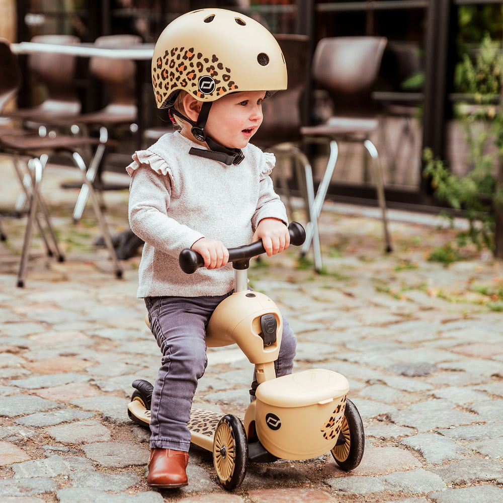 Scoot and Ride 2 in 1 Balance Bike / Scooter - Highway Kick 1 Lifestyle Leopard - All Mamas Children