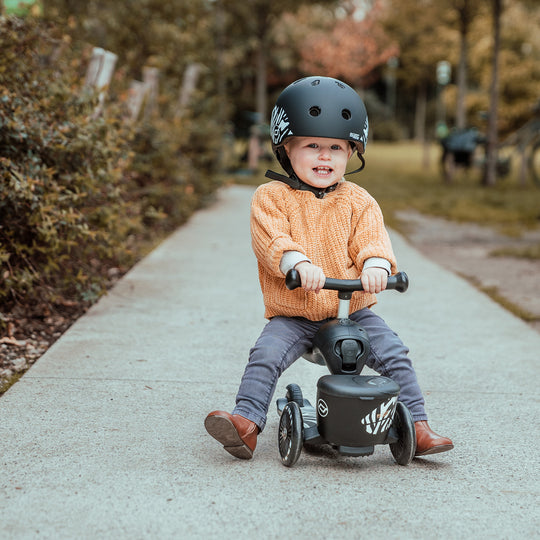 Scoot and Ride 2 in 1 Balance Bike / Scooter - Highway Kick 1 Lifestyle Zebra - All Mamas Children