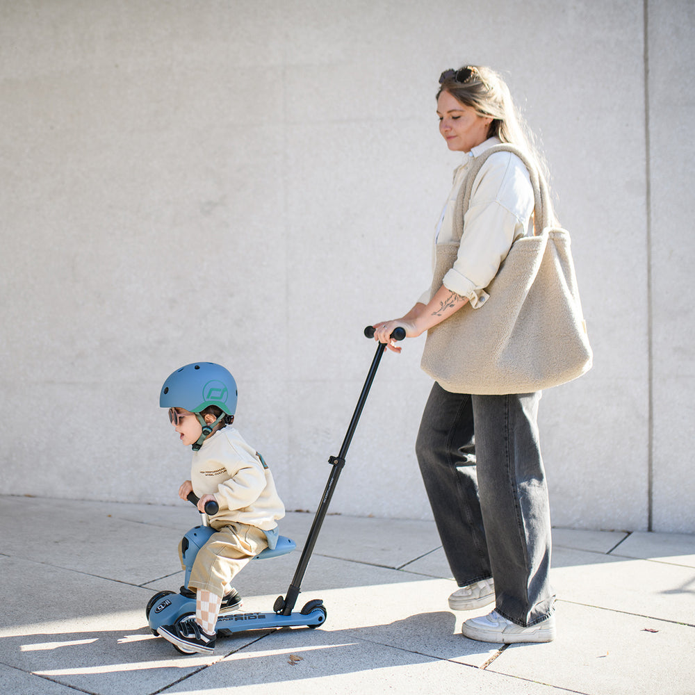 Scoot and Ride Highwaykick 1 Push and Go - Steel