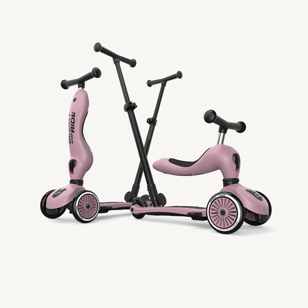 Scoot and Ride ピンク 三輪車 SCOOT AND RIDE 収納バッグプレゼント スクートアンドライド