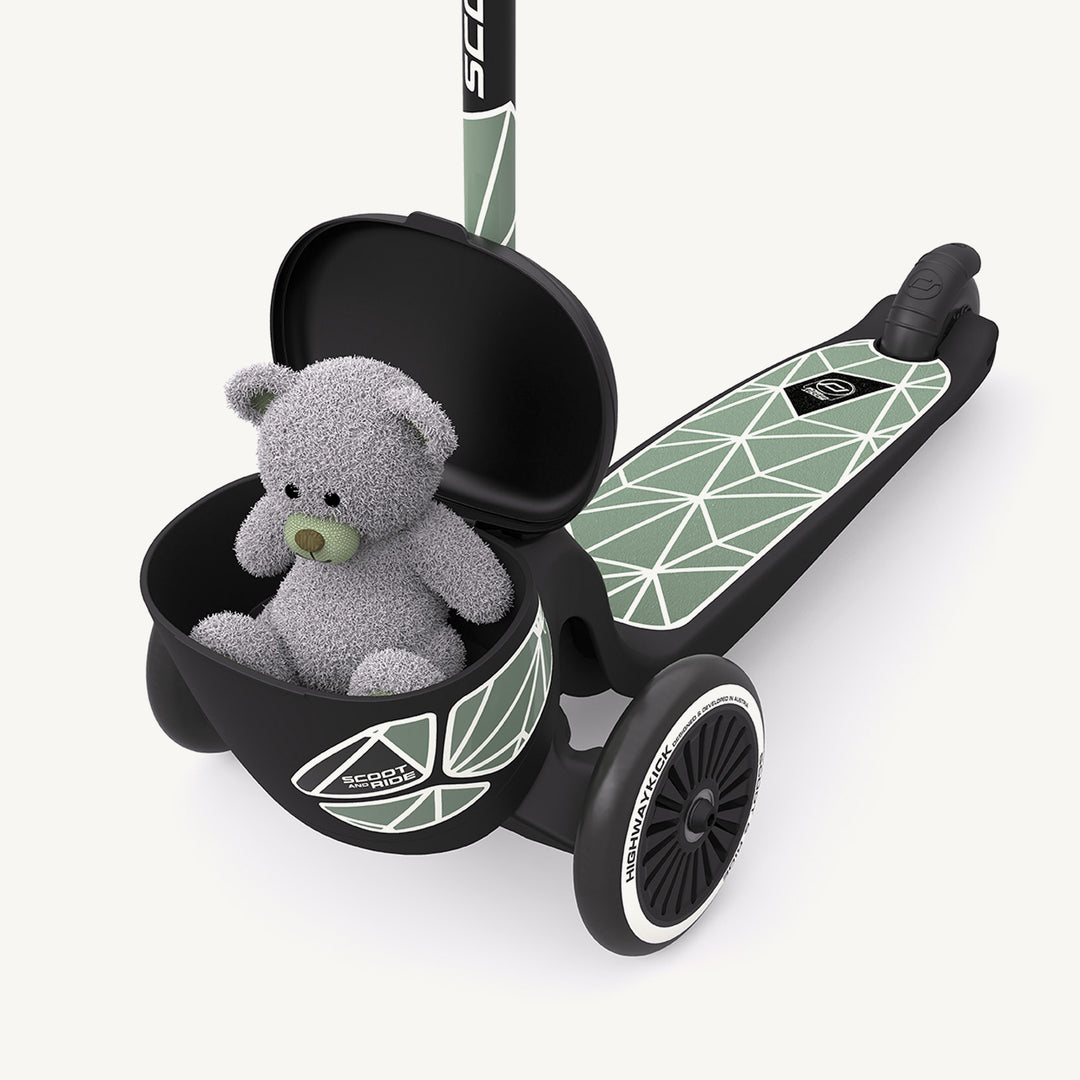 Scoot and Ride Scooter - Highwaykick 2 Lifestyle in Green Lines - All Mamas Children