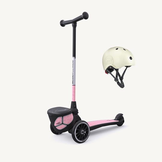 Scoot and Ride Scooter - Highwaykick 2 Lifestyle in Reflective Rose - All Mamas Children
