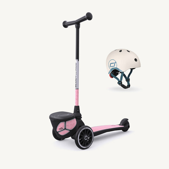Scoot and Ride Scooter - Highwaykick 2 Lifestyle in Reflective Rose - All Mamas Children