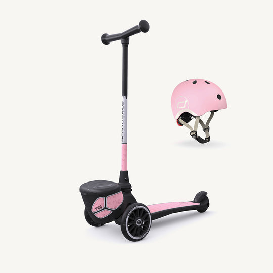 Scoot and Ride Scooter - Highwaykick 2 Lifestyle in Reflective Rose - All Mamas Children