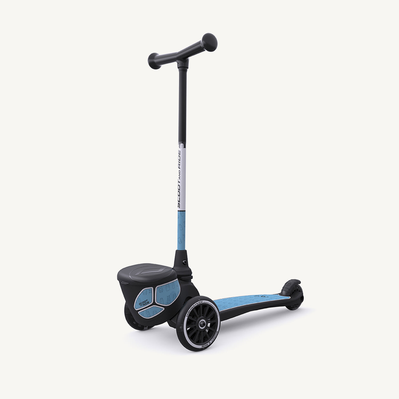 Scoot and Ride Scooter - Highwaykick 2 Lifestyle in Reflective Steel - All Mamas Children
