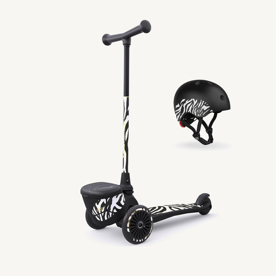 Scoot and Ride Scooter - Highwaykick 2 Lifestyle in Zebra - All Mamas Children