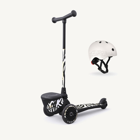 Scoot and Ride Scooter - Highwaykick 2 Lifestyle in Zebra - All Mamas Children