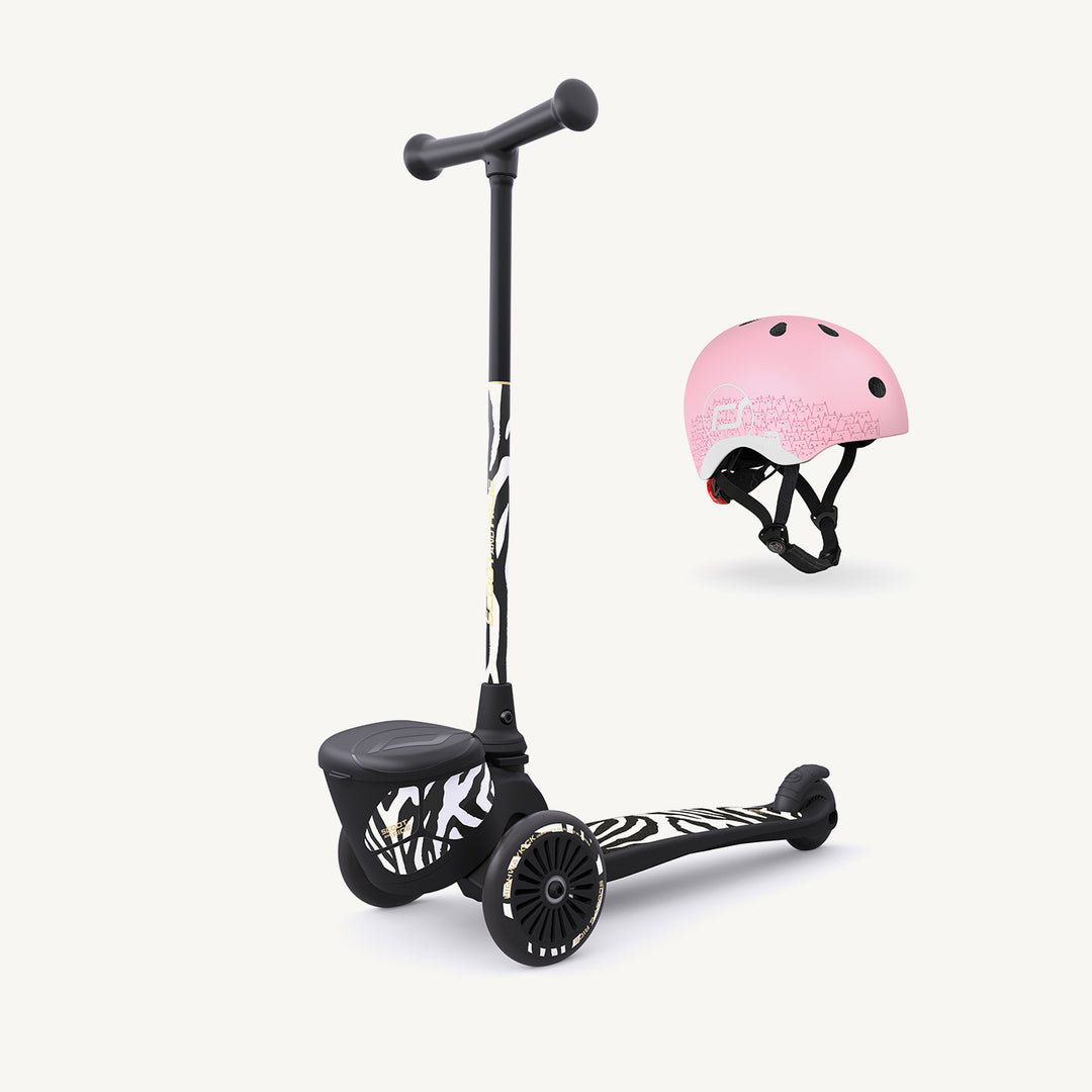 Scoot and Ride Scooter - Highwaykick 2 Lifestyle in Zebra - All Mamas Children