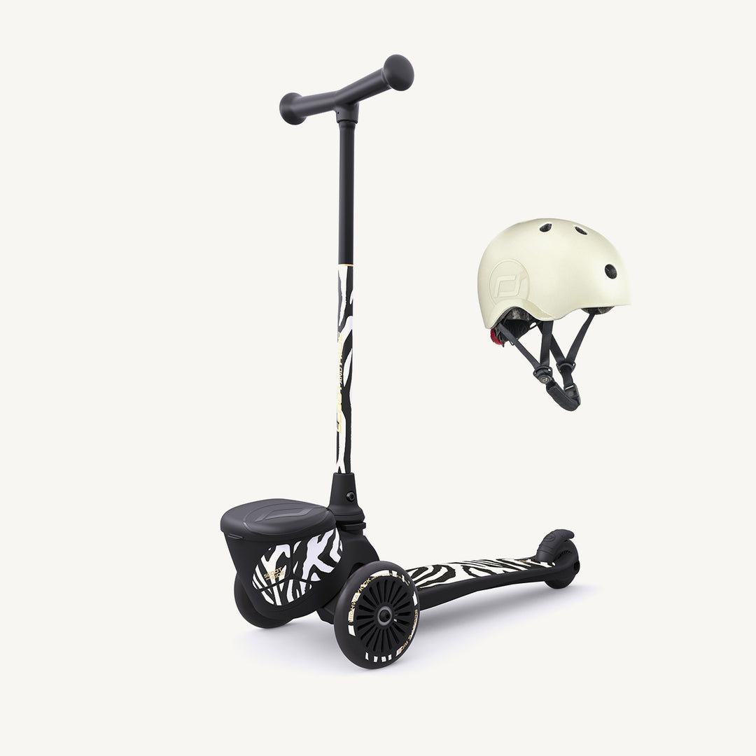 Scoot and Ride Scooter - Highwaykick 2 Lifestyle in Zebra - All Mamas Children