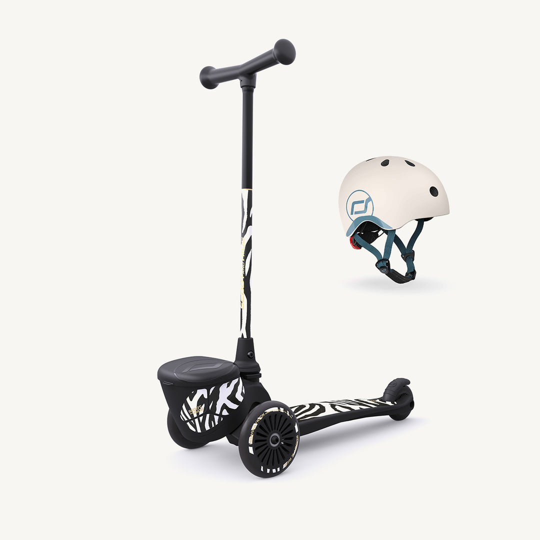 Scoot and Ride Scooter - Highwaykick 2 Lifestyle in Zebra - All Mamas Children