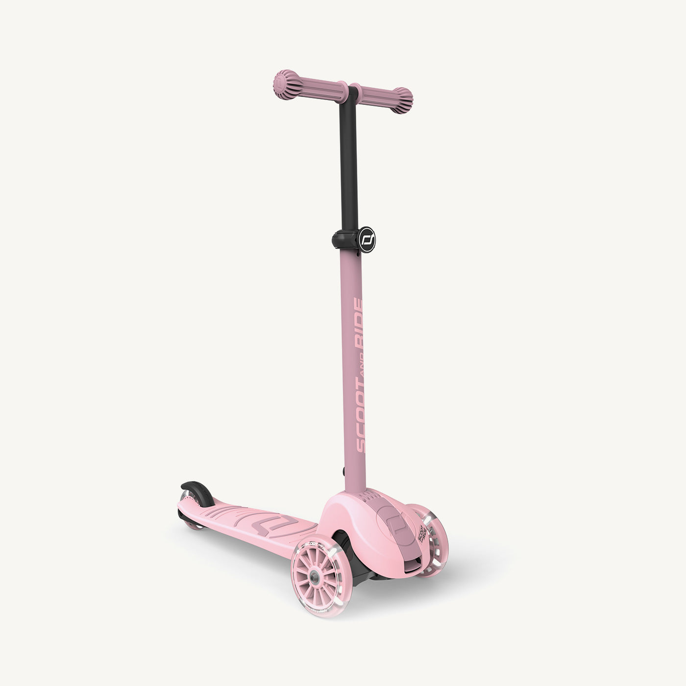 Scoot and Ride Scooter - Highwaykick 3S LED - Rose - All Mamas Children
