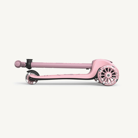 Scoot and Ride Scooter - Highwaykick 3S LED - Rose - All Mamas Children