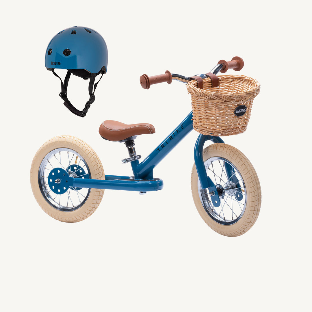 Trybike Steel Balance Trike - Blue - All Mamas Children