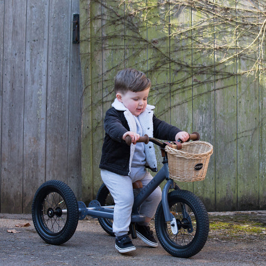 Trybike Steel Balance Trike - Grey - All Mamas Children