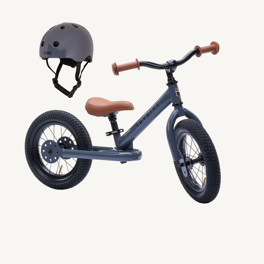 Trybike Steel Balance Trike - Grey - All Mamas Children