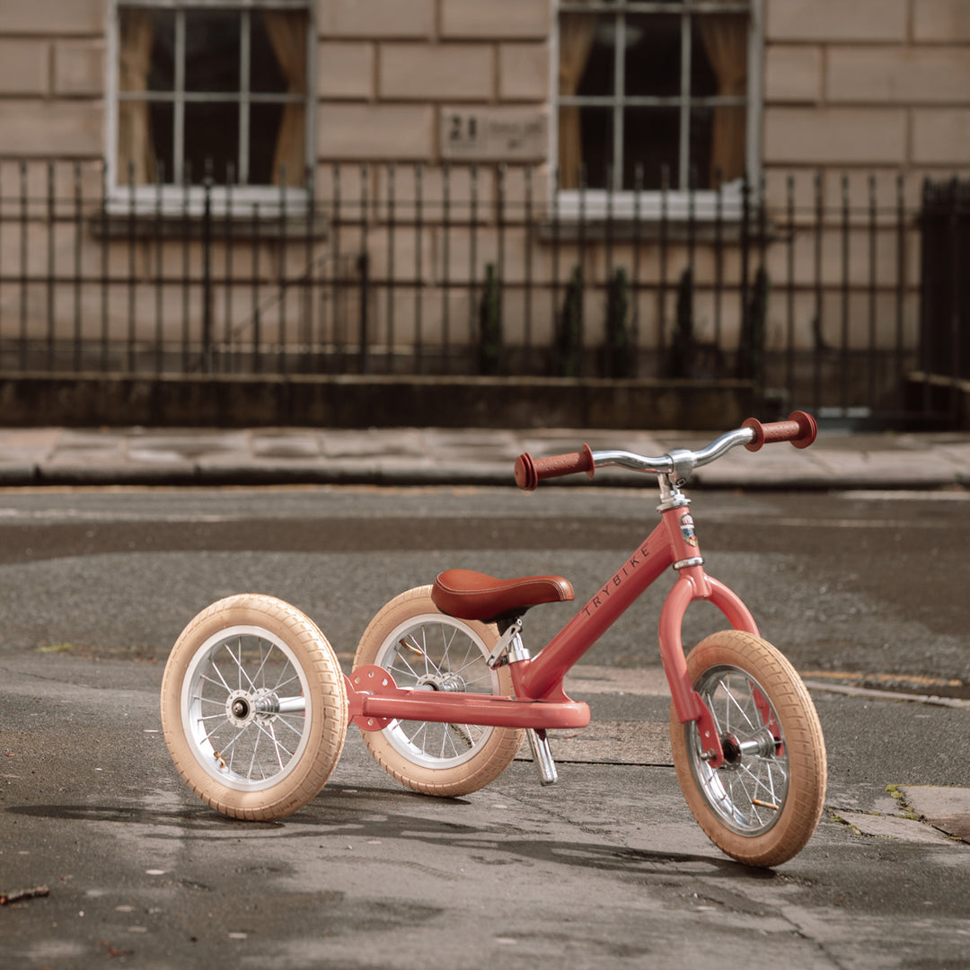 Trybike Steel Balance Trike - Pink - All Mamas Children