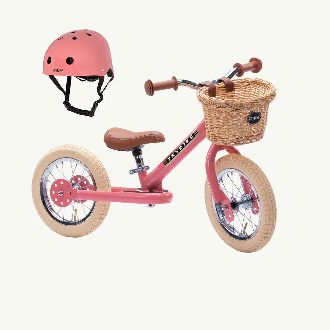 Trybike Steel Balance Trike - Pink - All Mamas Children