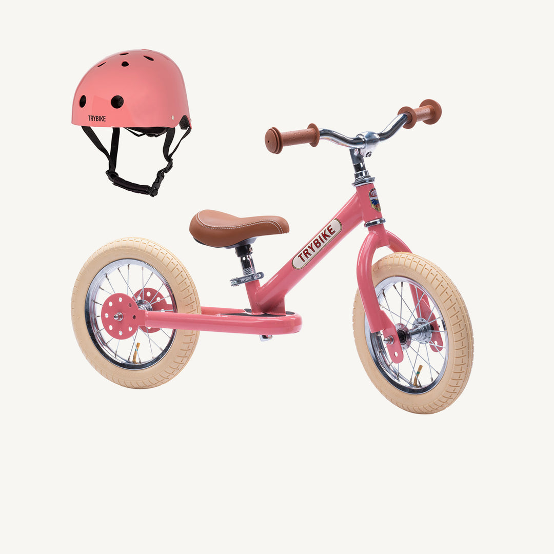Trybike Steel Balance Trike - Pink - All Mamas Children