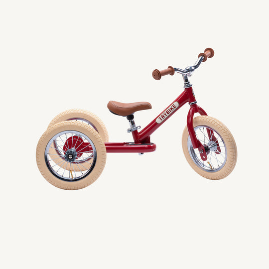 Trybike Steel Balance Trike - Red - All Mamas Children