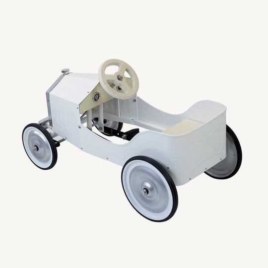 Vilac Large Pedal Car White